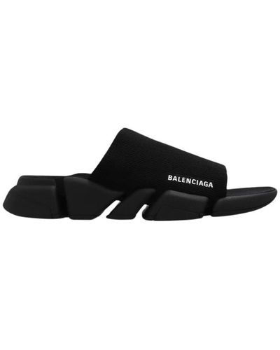 Balenciaga Slippers - Zwart