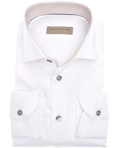 John Miller Shirts > formal shirts - Blanc