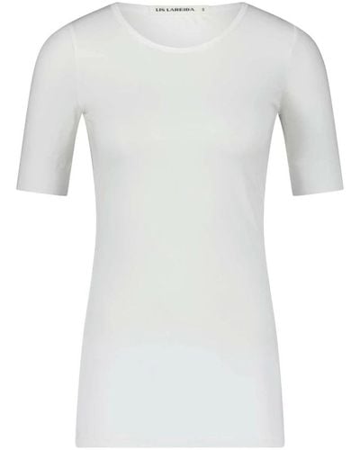 Lis Lareida T-shirt mara aus baumwolle - Grau