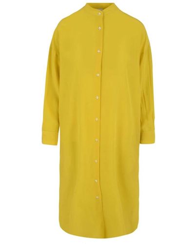 Aspesi Shirt Dresses - Yellow