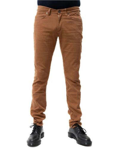 Jeckerson Slim-Fit Jeans - Brown