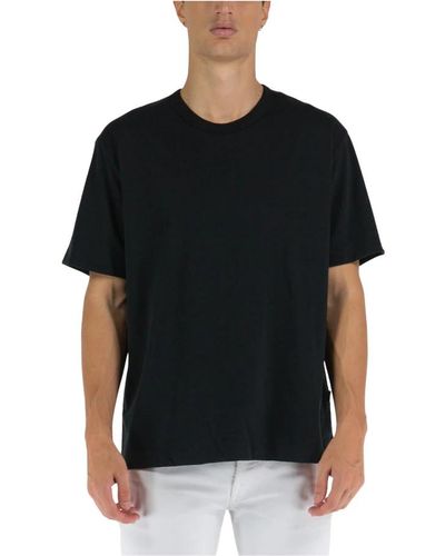 Covert T-shirt logo posteriore - Nero