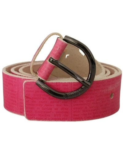 John Galliano Belts - Pink