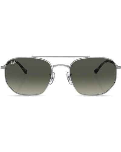 Ray-Ban Silberne sonnenbrille rb3707 371 stil,goldene sonnenbrille für den täglichen gebrauch - Grün