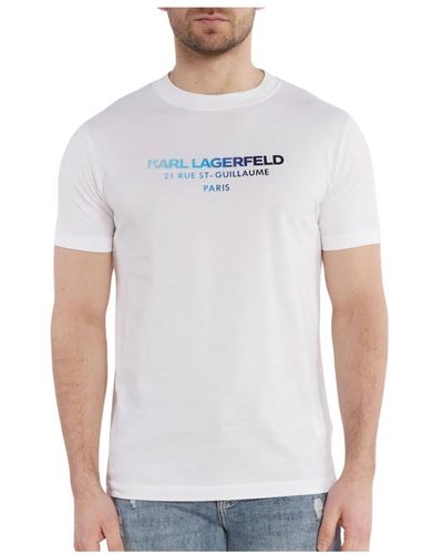 Karl Lagerfeld Crewneck t-shirt 542241 755062 bianco