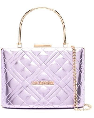 Love Moschino Handbags - Purple