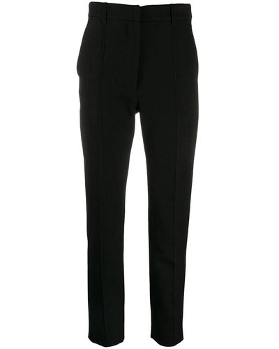 Ann Demeulemeester Pantalones slim fit negros