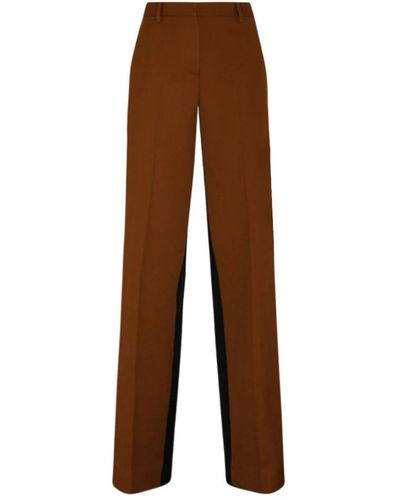 Burberry Straight Pants - Brown