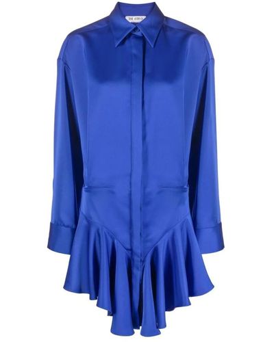 The Attico Shirt Dresses - Blue