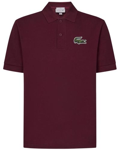 Lacoste Tops > polo shirts - Violet