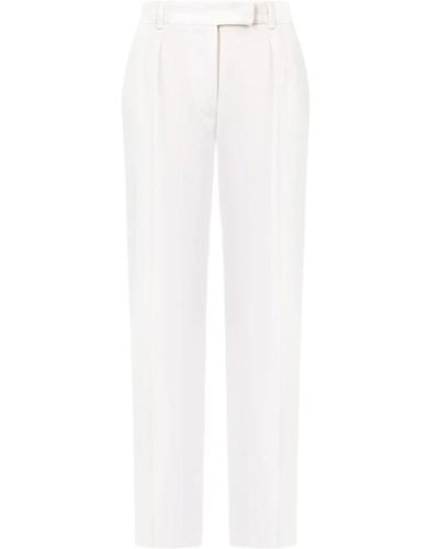 Max Mara Studio Trousers > straight trousers - Blanc