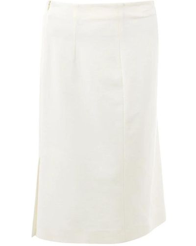 Lardini Midi Skirts - White