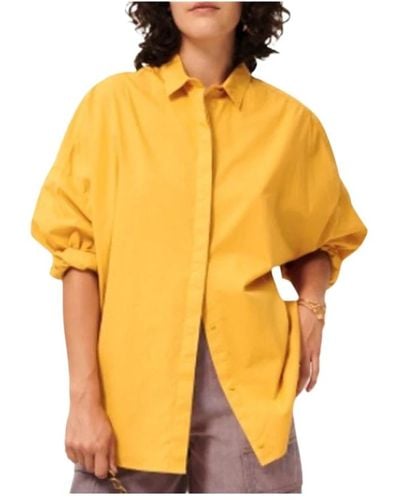 Sessun Camisa fuji amarilla - Amarillo