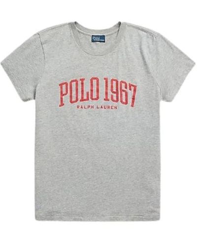 Ralph Lauren Polo 67 Jersey T-Shirt - Grau