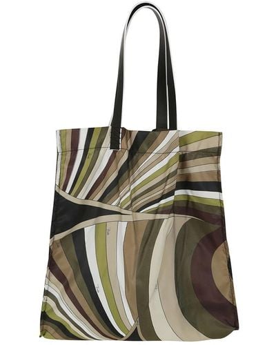 Emilio Pucci Tote Bags - Multicolour