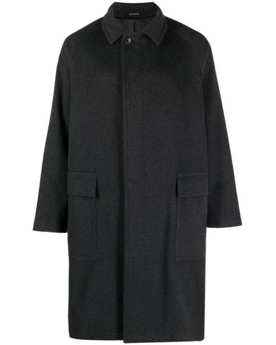 Tagliatore Coats > single-breasted coats - Noir