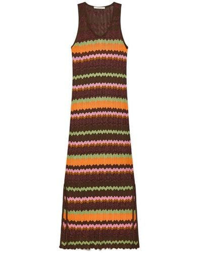Maliparmi Maxi dresses - Naranja