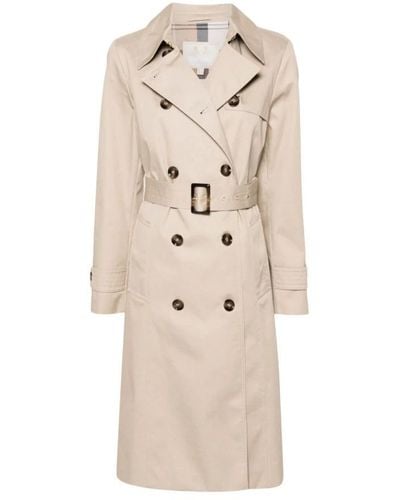 Barbour Trench Coats - Natural