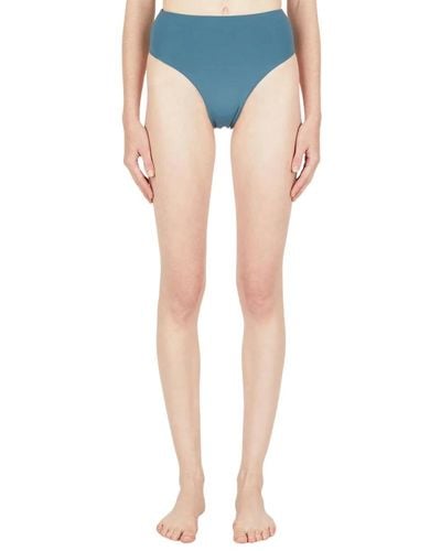 Ziah Retro high waist bikini bottoms - Blau