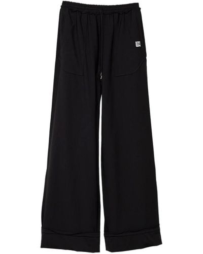 Maison Mihara Yasuhiro Trousers > wide trousers - Noir