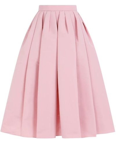 Alexander McQueen Midi skirts - Rosa