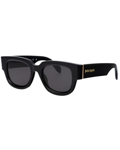 Palm Angels Monterey stylische sonnenbrille für sonnige tage - Schwarz