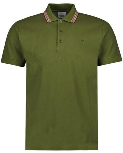 Burberry Klassisches polo shirt - Grün