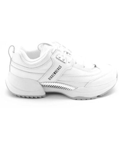 Bikkembergs Leder sneakers - Weiß