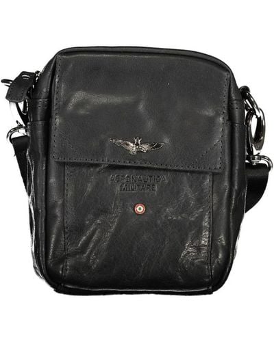 Aeronautica Militare Messenger Bags - Black