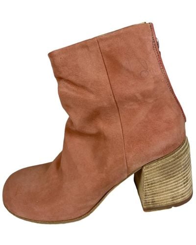 LEMARGO Heeled Boots - Brown