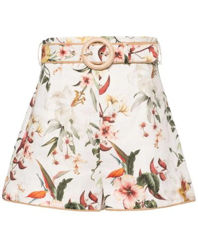 Zimmermann Short Skirts - Natural
