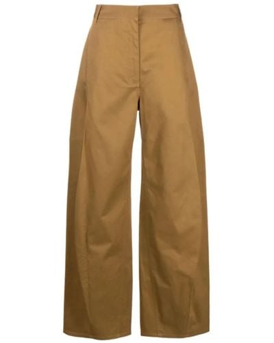 Tibi Trousers > wide trousers - Neutre