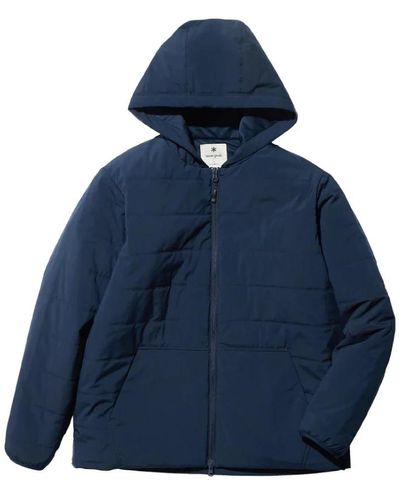 Snow Peak Jackets > down jackets - Bleu