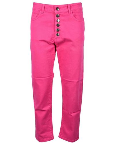Jijil Cropped Trousers - Pink