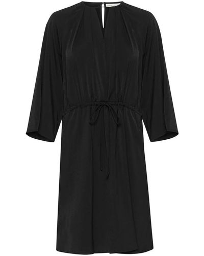 Inwear Elegante abito nero con maniche 3⁄4