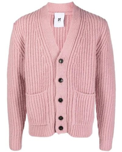 PT Torino Knitwear > cardigans - Rose