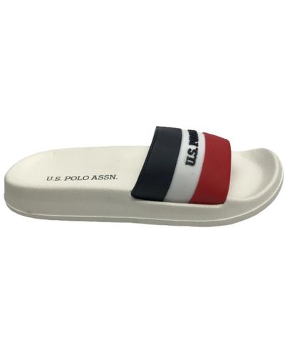 U.S. POLO ASSN. Shoes > Flip Flops & Sliders > Sliders - Wit