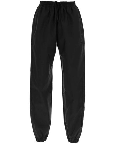 Wardrobe NYC Trousers > slim-fit trousers - Noir