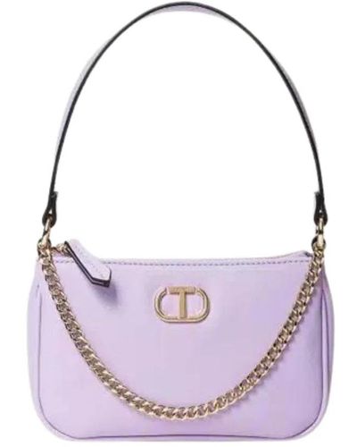 Twin Set Shoulder Bags - Purple