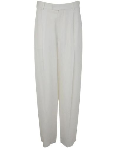 Marni Pantalones blancos lily - Gris