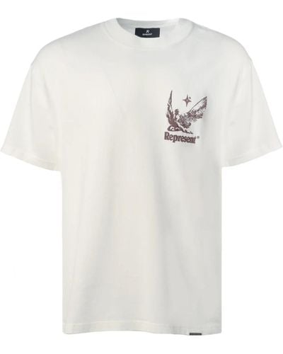 Represent Sommergeister weißes bedrucktes t-shirt