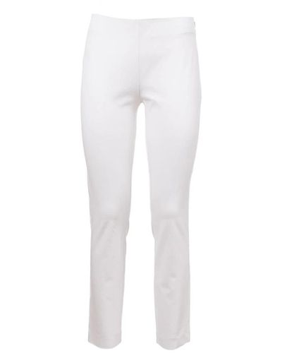 Ralph Lauren Pantalones slim-fit elásticos - Blanco