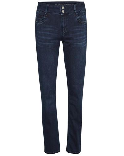 My Essential Wardrobe Jeans skinny - Bleu