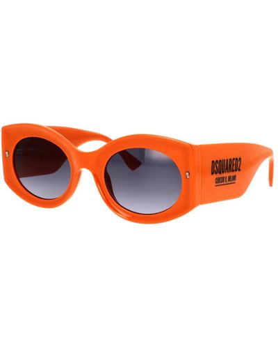 DSquared² Occhiali da sole innovativi con dettagli inconfondibili - Arancione