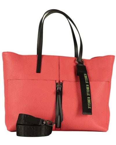 Rebelle Tote Bags - Red
