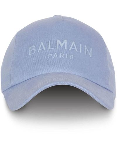 Balmain Accessories > hats > caps - Bleu