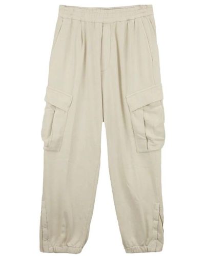 Barena Wide Trousers - Natural
