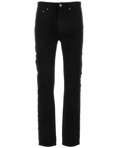 JW Anderson Jeans in denim nero - stilosi e alla moda