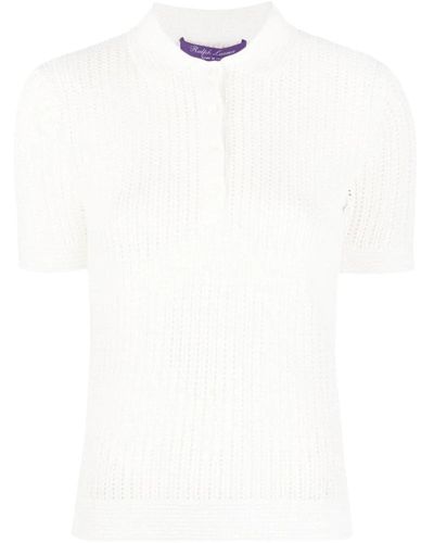 Ralph Lauren Knitwear > round-neck knitwear - Blanc