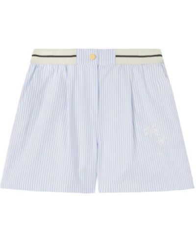 Palm Angels Short Shorts - Blue